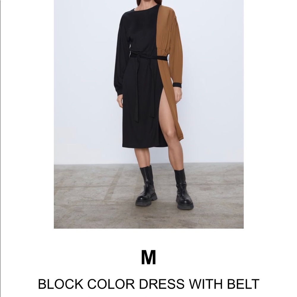 Blocked Color Dress so fun